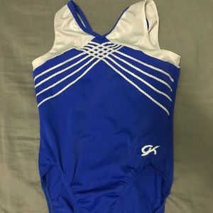GK blue leotard